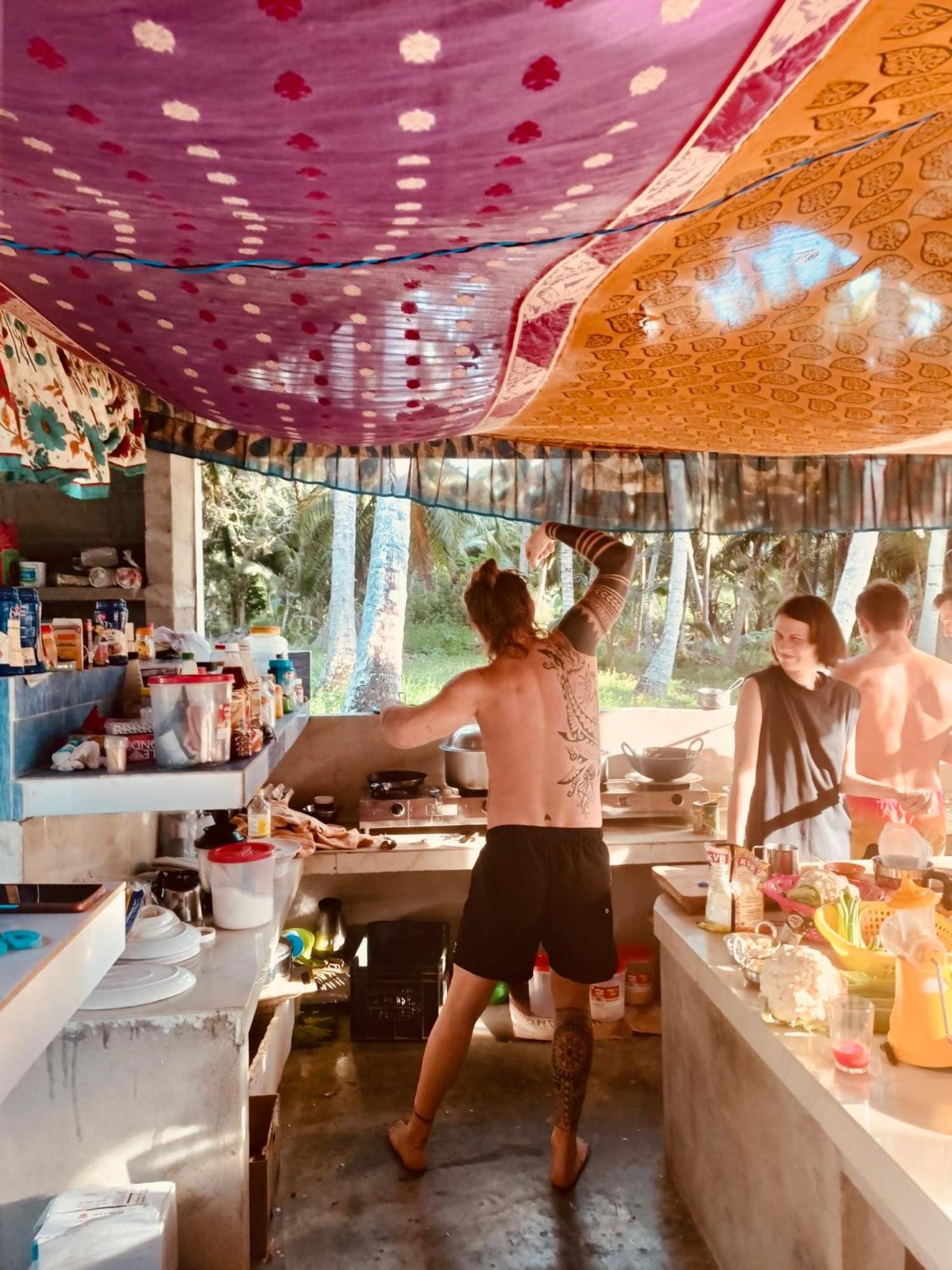Sitapur Blue Sea Restaurant & Bungalows מראה חיצוני תמונה